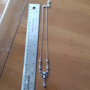 Gorgeous sterling silver moonstone necklace